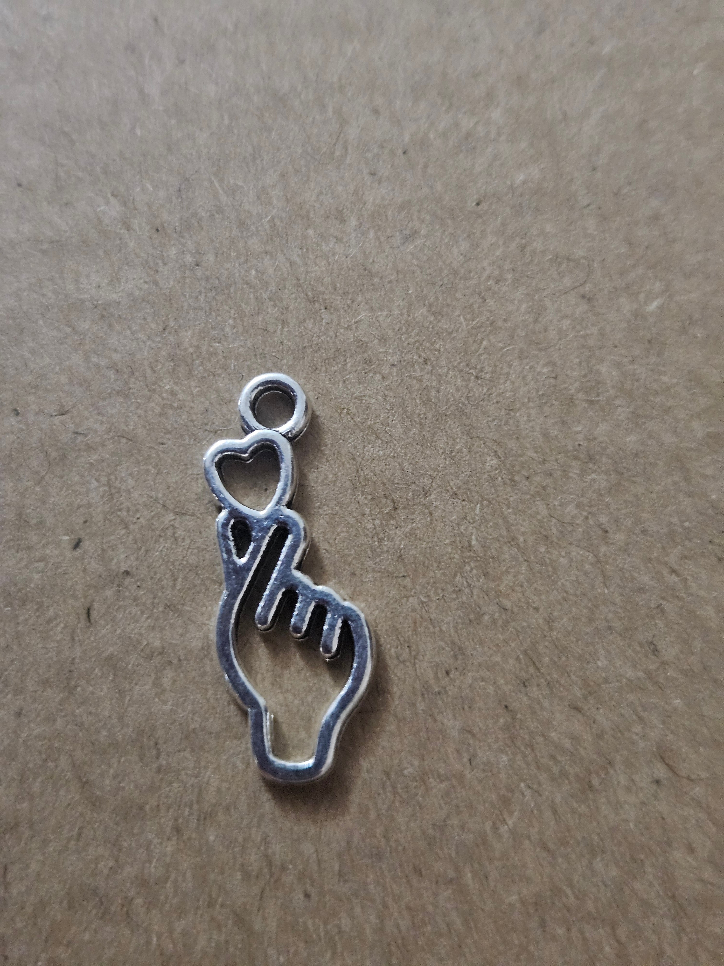 Metal Charms - ♡