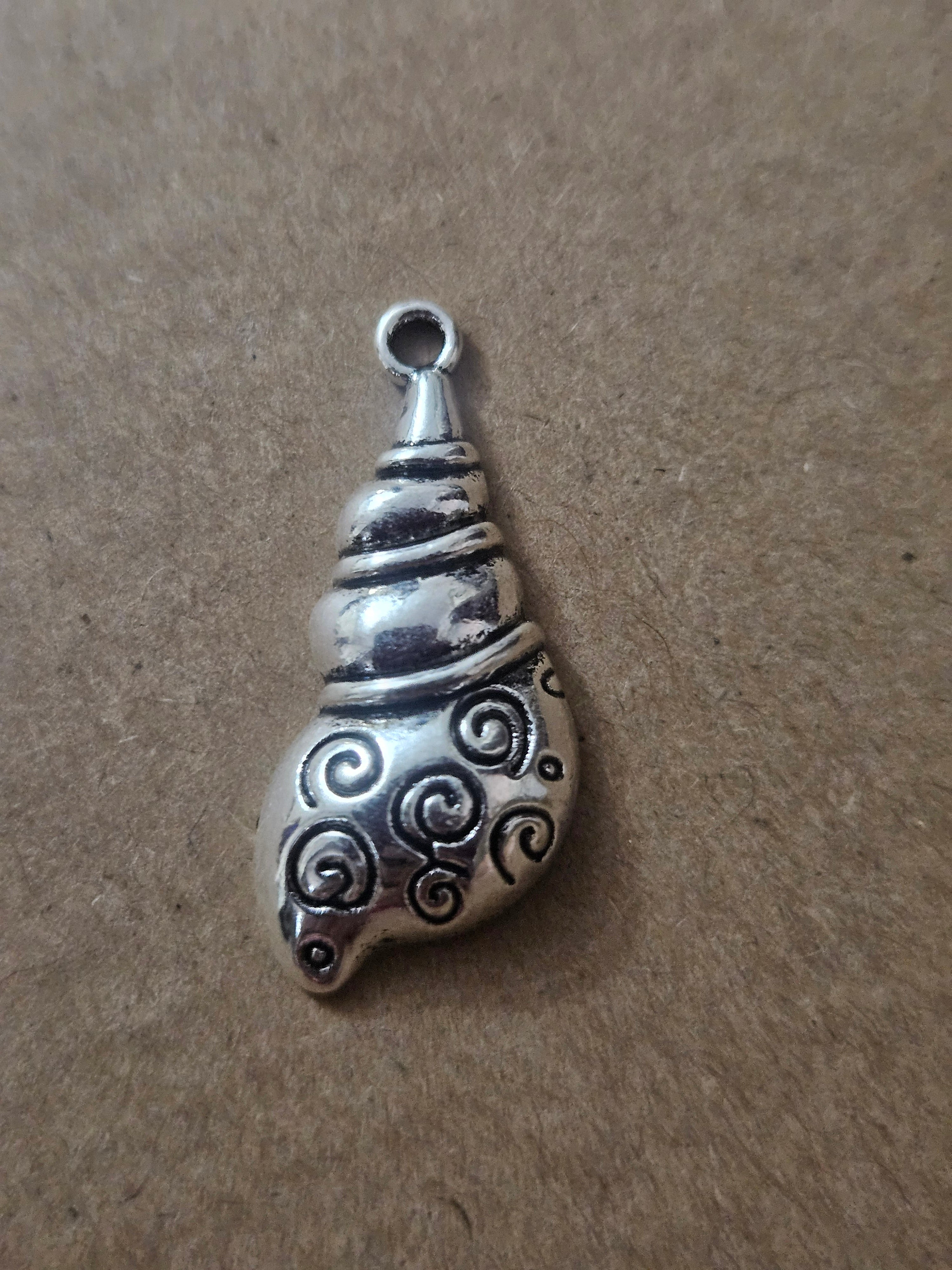 Metal charms - sea