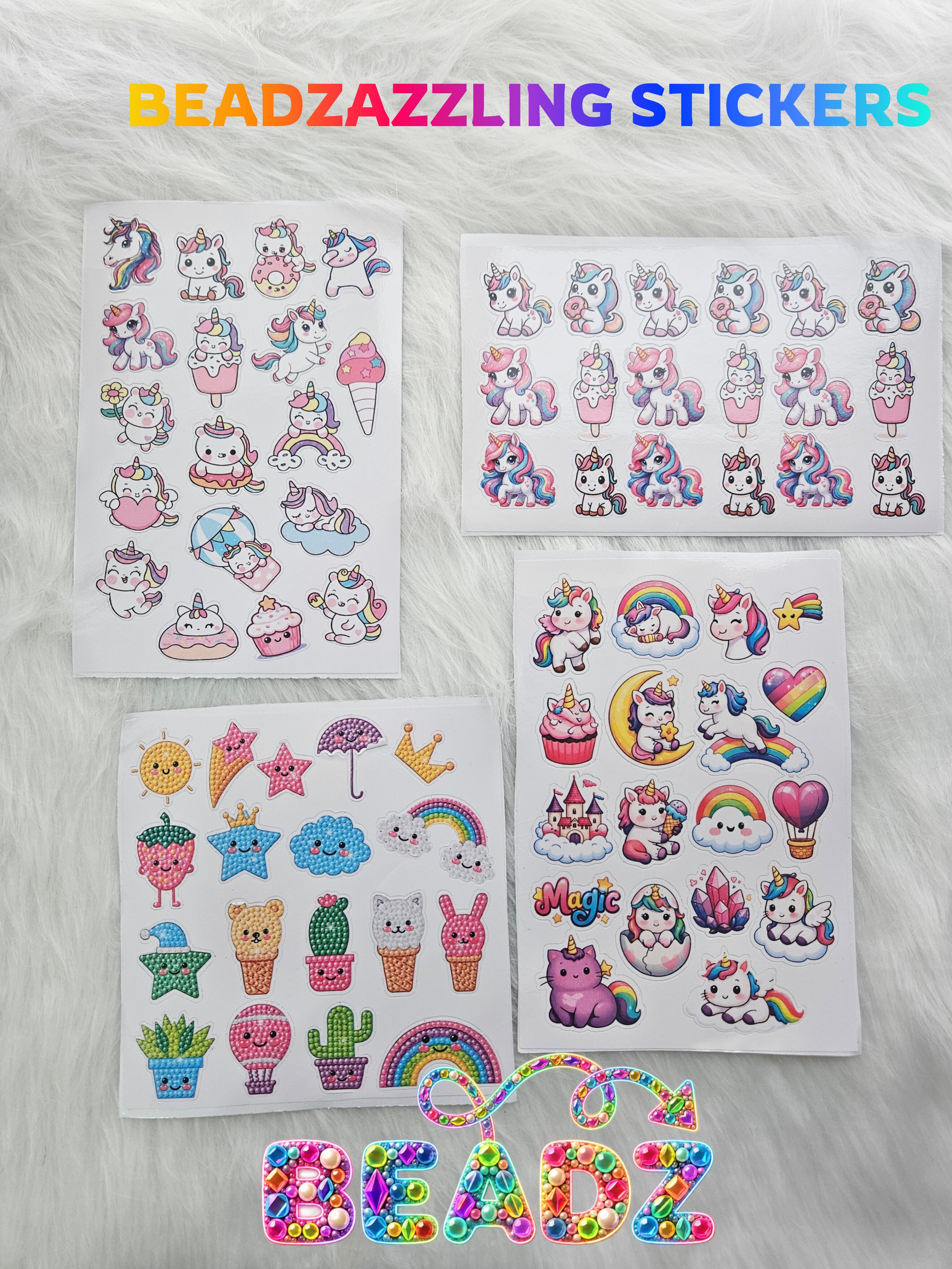 Beadzazzling stickers
