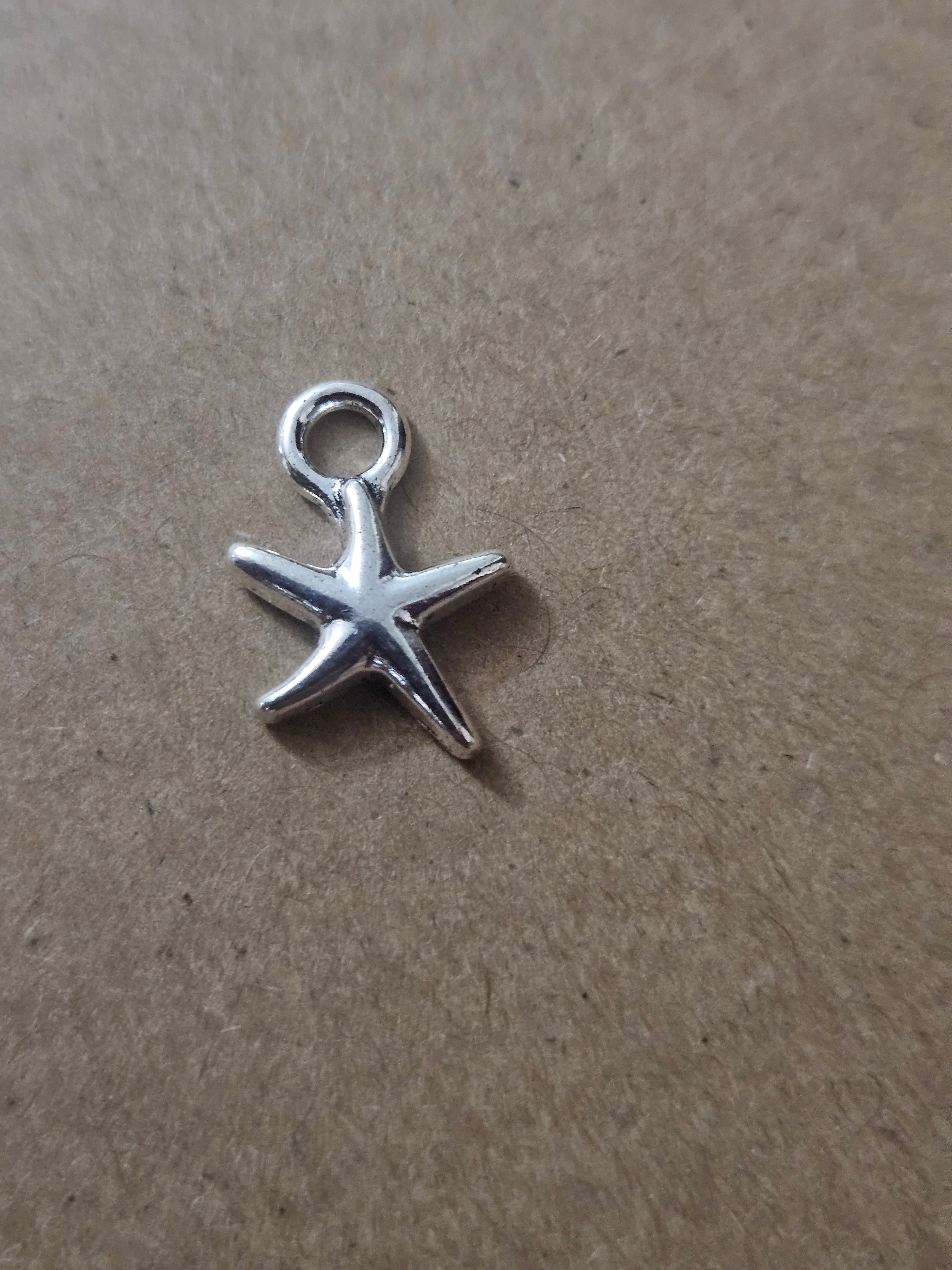 Metal charms - sea