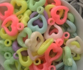 Colorful shaped beads