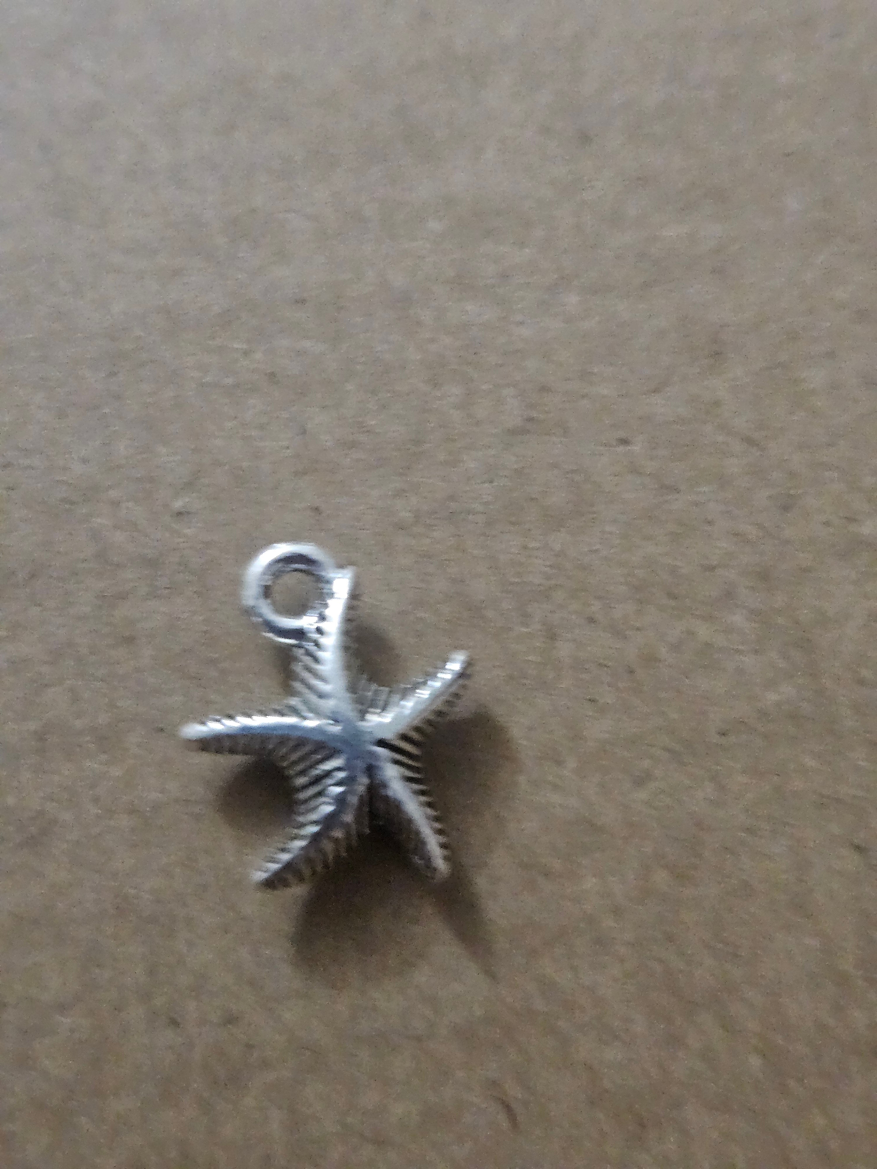 Metal charms - sea