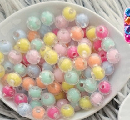 Injected colored beadz