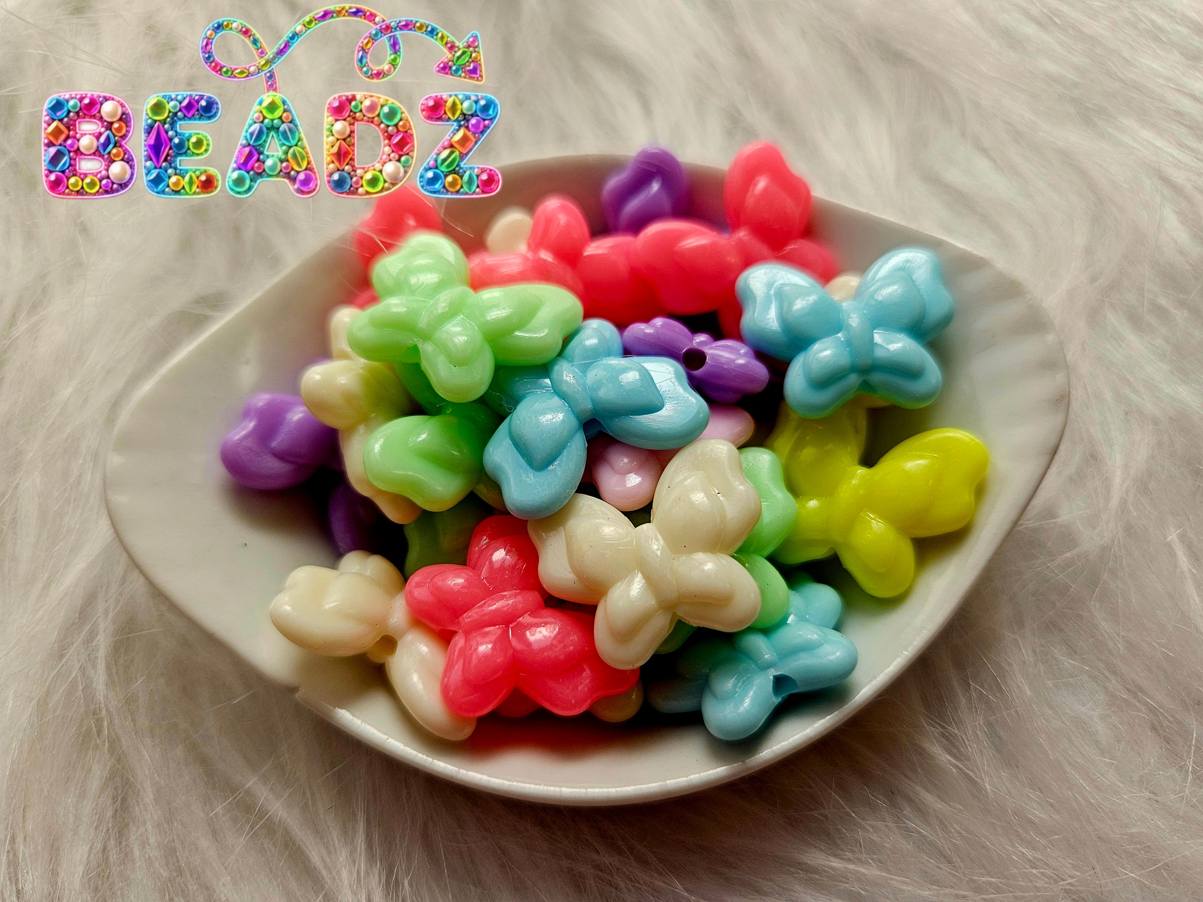 Colorful shaped beads
