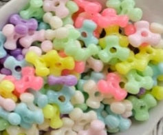 Colorful shaped beads