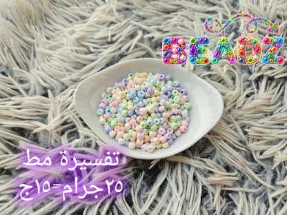 Glass beads matte