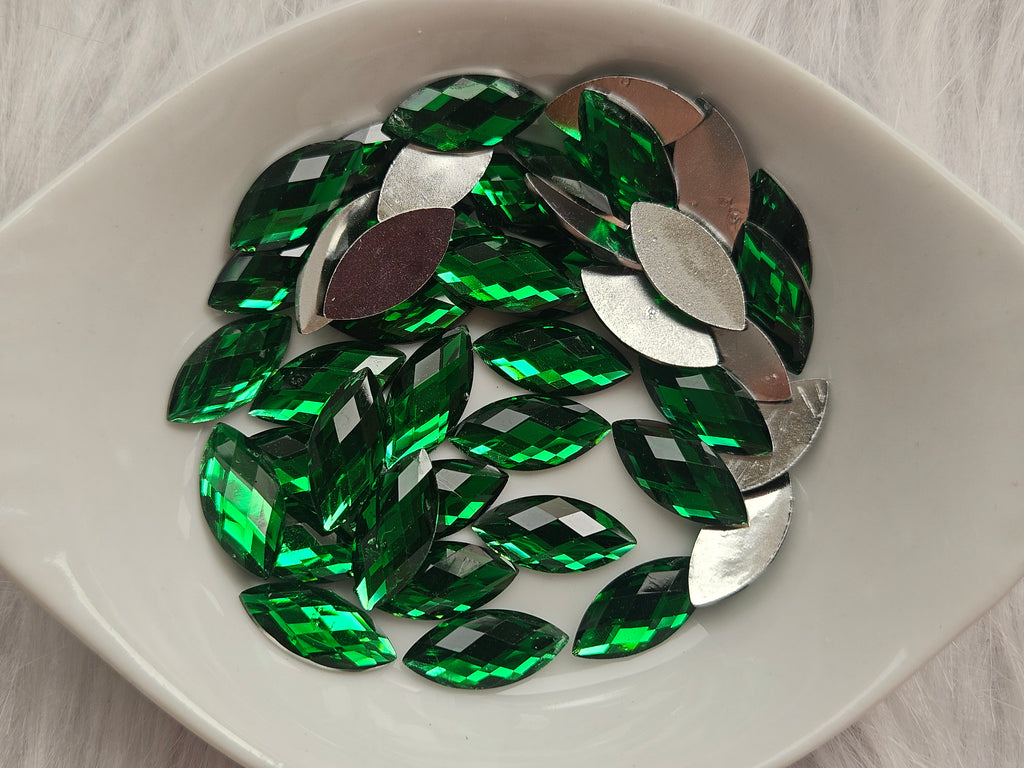 Plastic gems