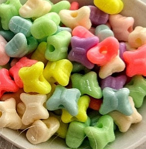 Colorful shaped beads
