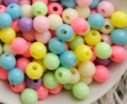 Colorful shaped beads