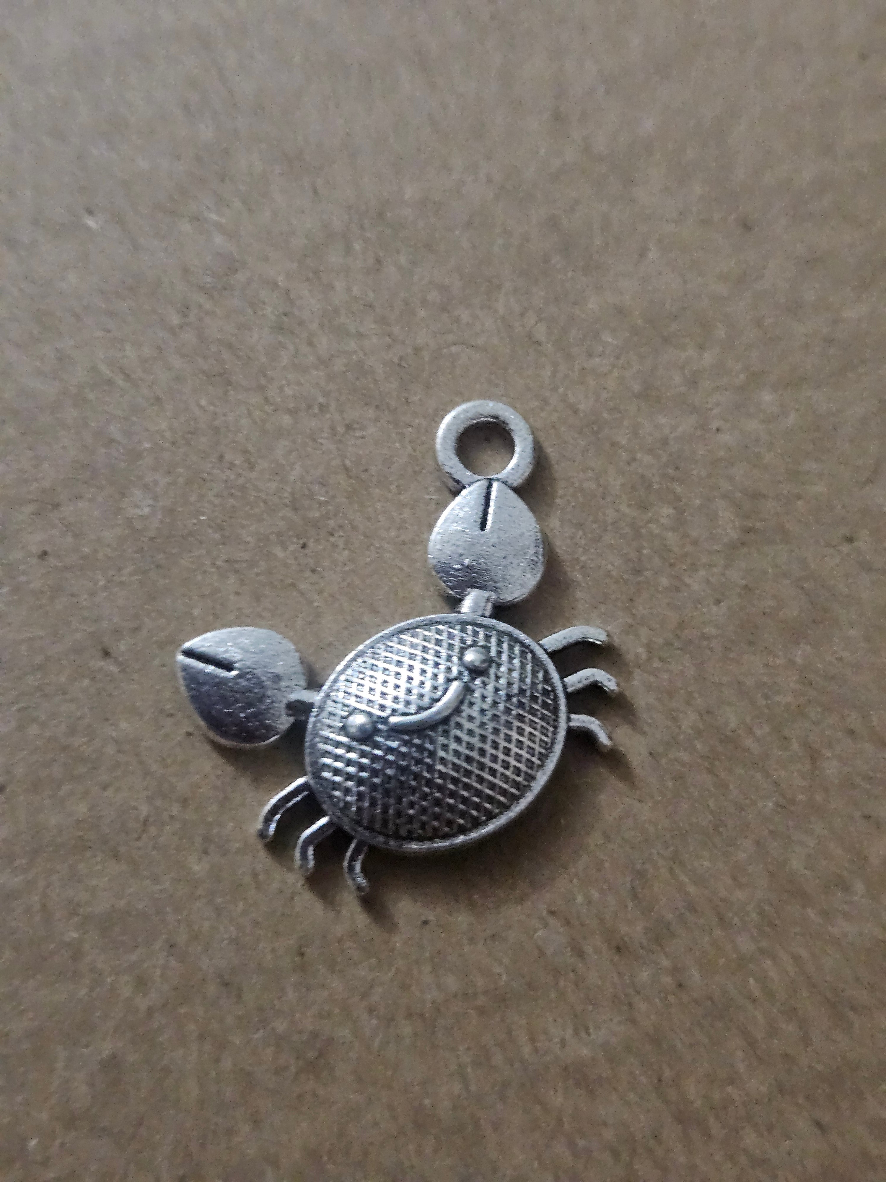 Metal charms - sea