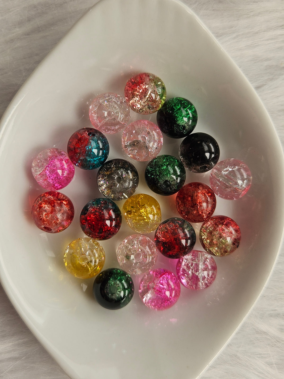 Crackle beads
