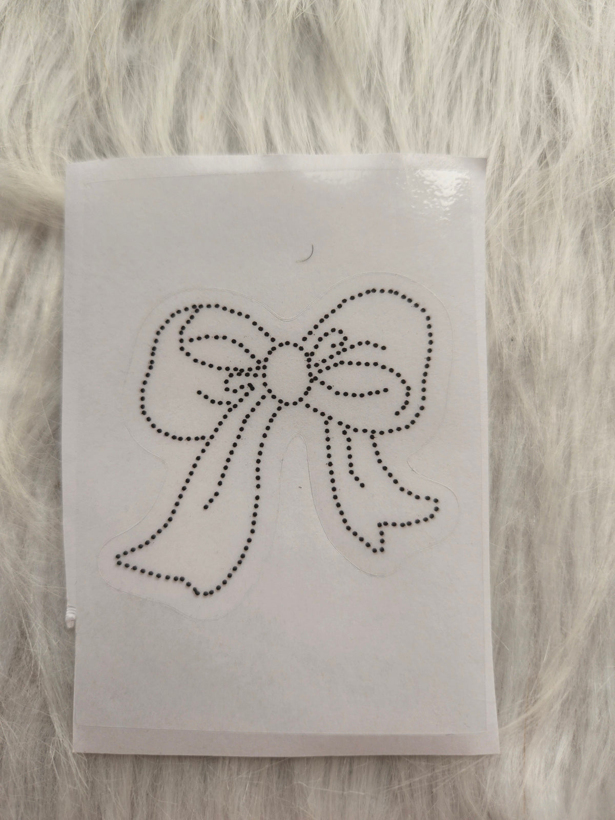 Transparent mobile stickers