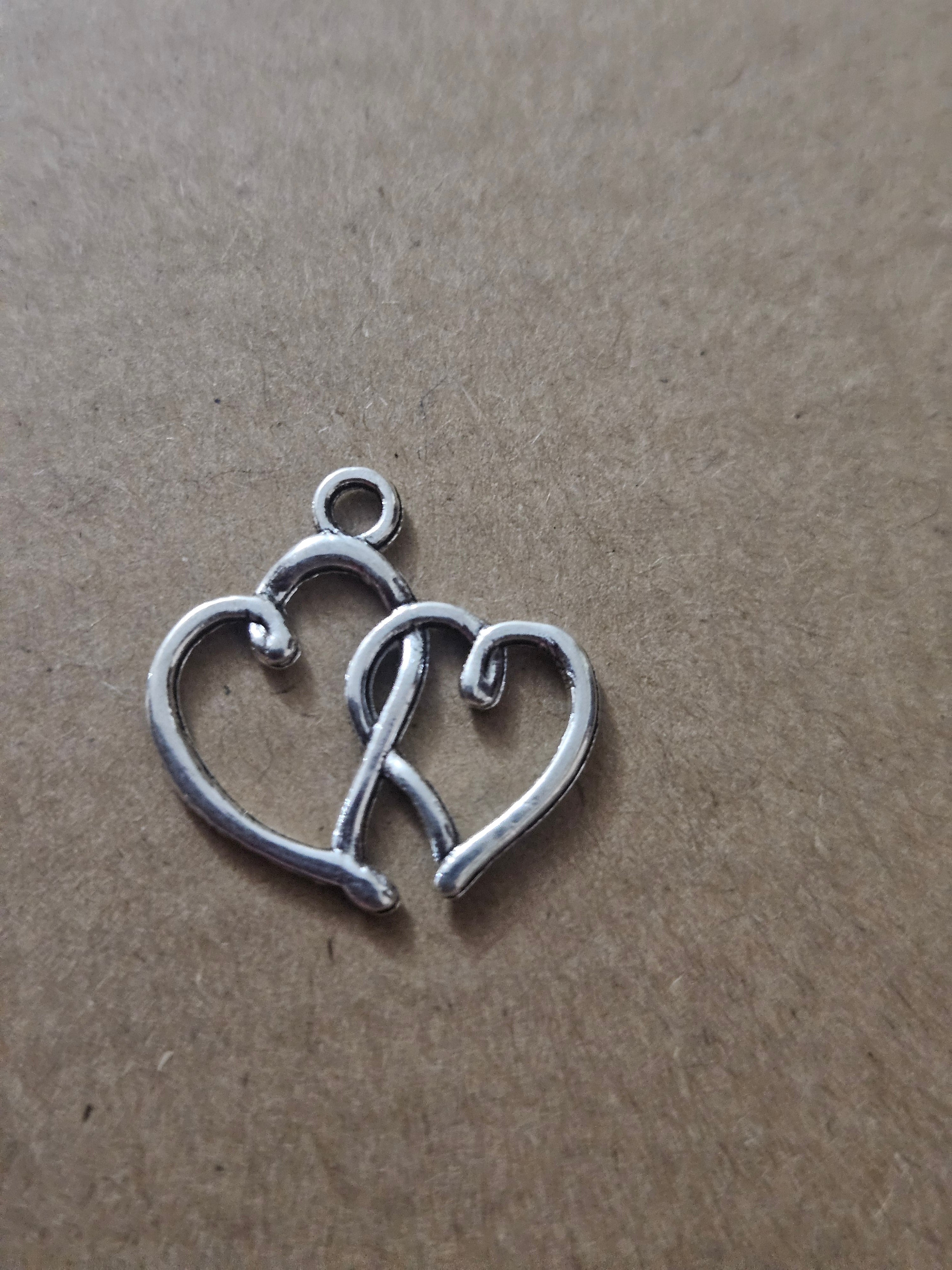 Metal Charms - ♡