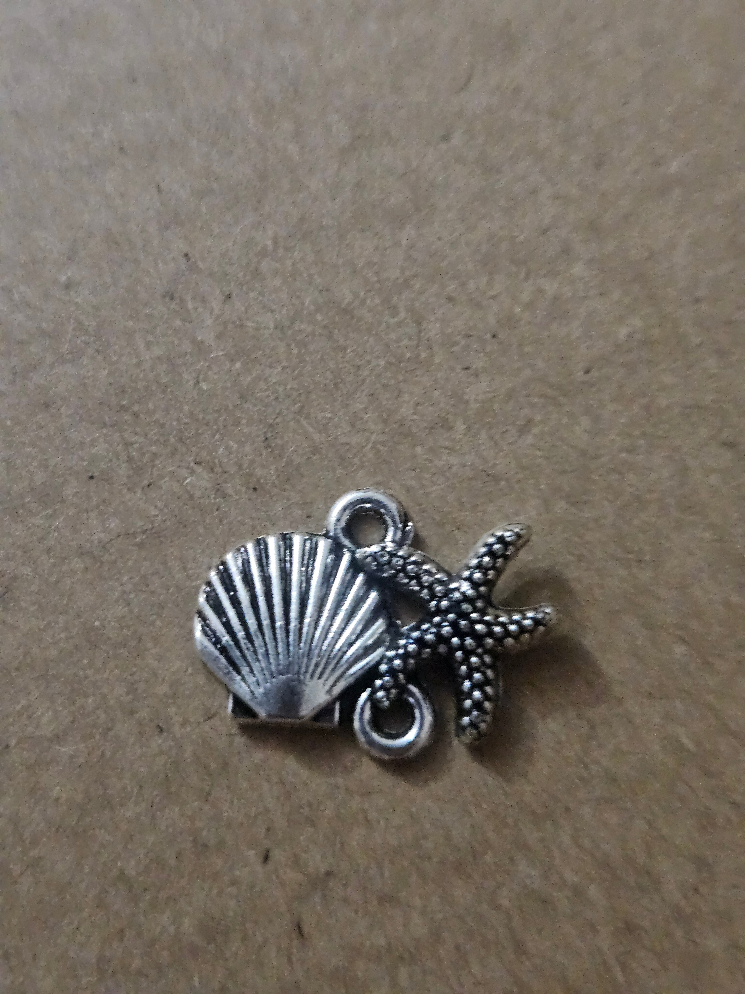 Metal charms - sea