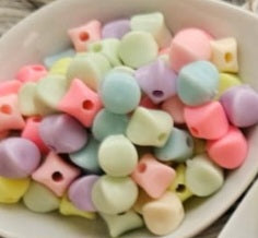 Colorful shaped beads