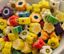 Rubber beads