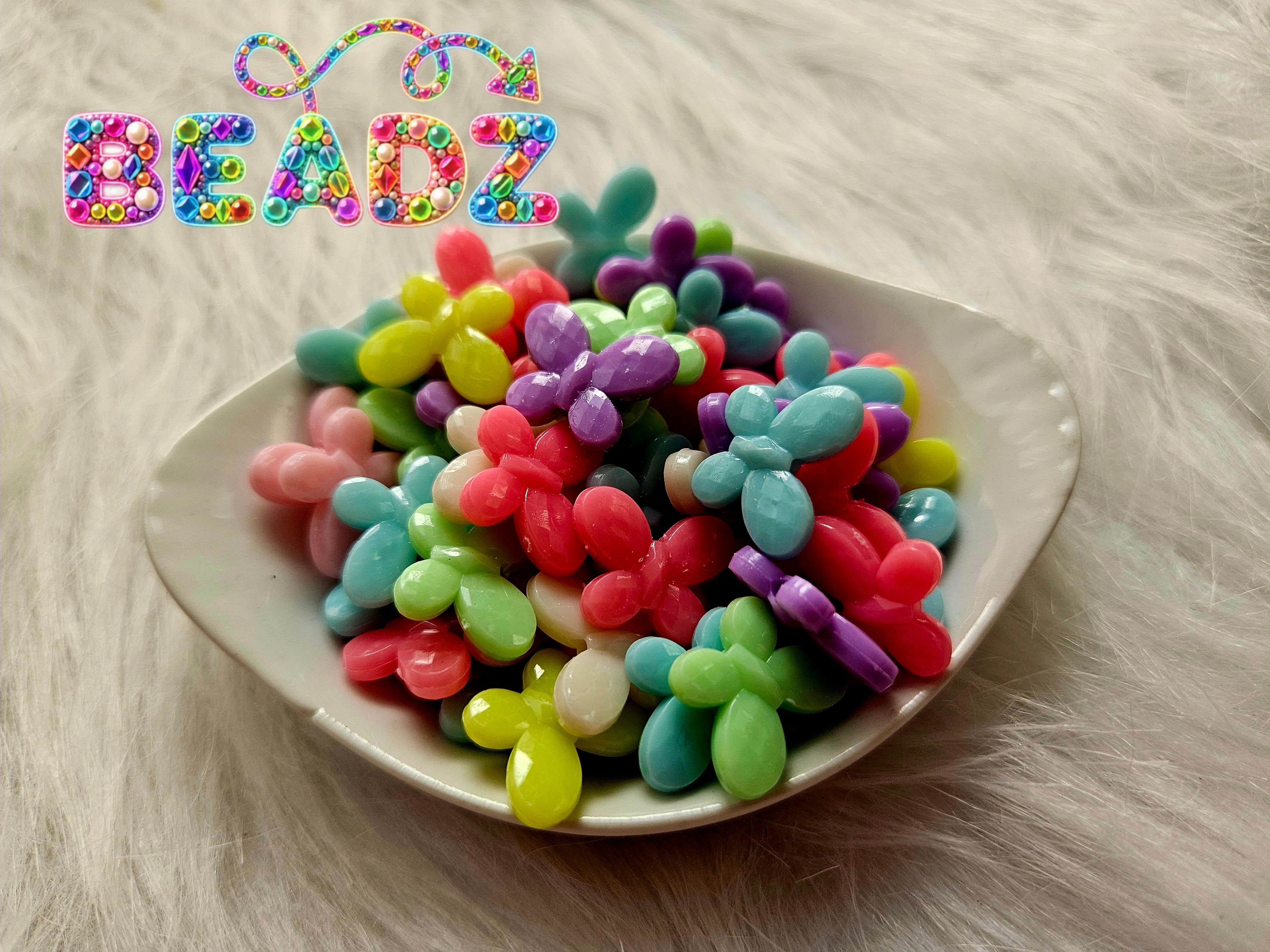 Colorful shaped beads