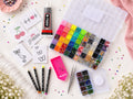 Extrazazzling kit - 60 colors + 10 free! شحن مجانا