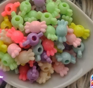 Colorful shaped beads