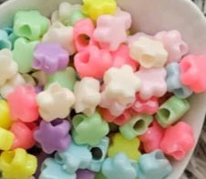 Colorful shaped beads